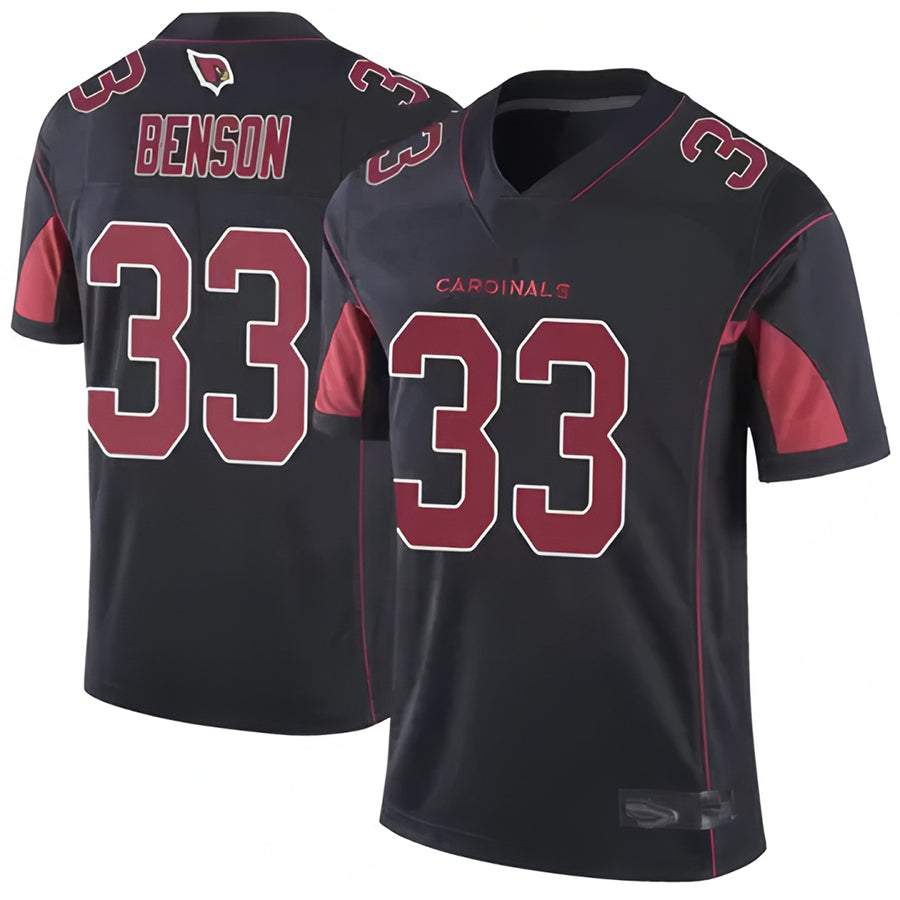 Choea A.Cardinals #33 Trey Benson Player Black Vapor Limited Elite Stitched Jerseys