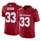 Choea A.Cardinals #33 Trey Benson Player Cardinal Vapor F.U.S.E. Limited Home Game Stitched Jerseys