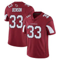 Choea A.Cardinals #33 Trey Benson Player Cardinal Vapor Limited Home Game  Stitched Jerseys