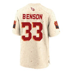 Choea A.Cardinals #33 Trey Benson Player Cream Rivalries Collection Game Stitched Jerseys