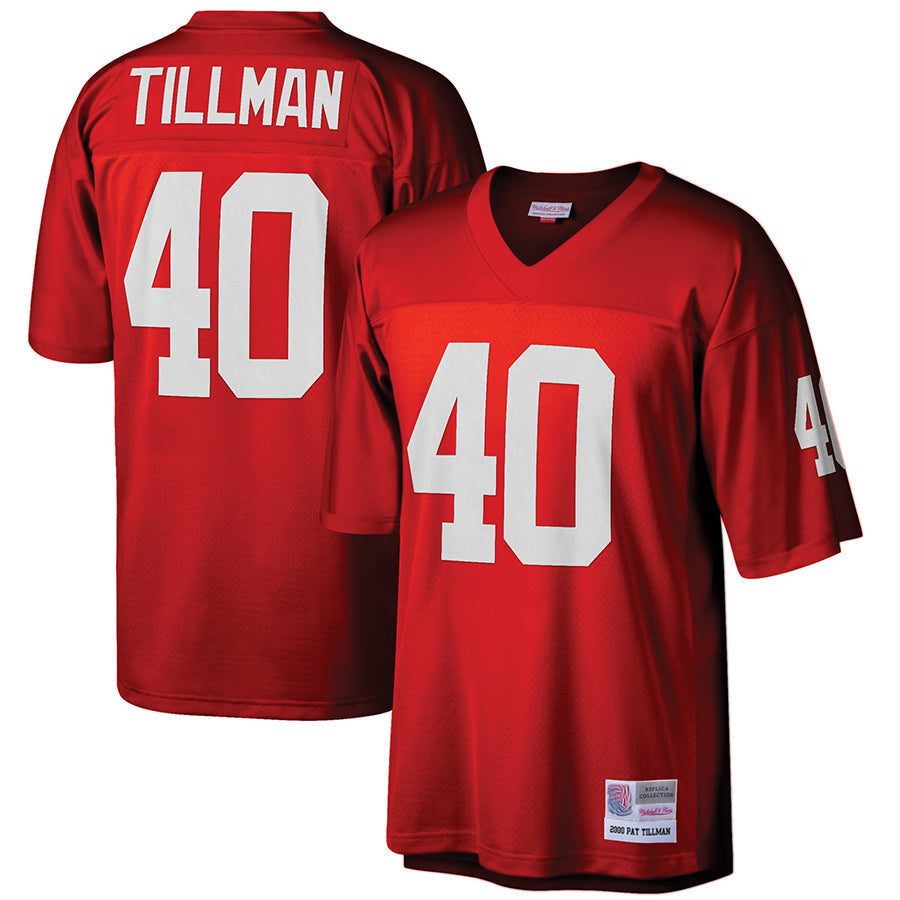 Choea A.Cardinals #40 Pat Tillman Player Mitchell & Ness Cardinal Legacy Replica Stitched Jerseys