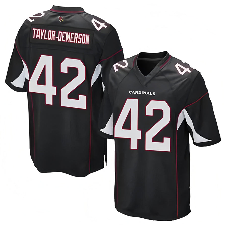 Choea A.Cardinals #42 Dadrion Taylor-Demerson Player Black Game Stitched Jerseys
