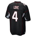 Choea A.Cardinals #4 Jeremiyah Love Player Black Alternate Game Stitched Jerseys
