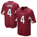 Choea A.Cardinals #4 Jeremiyah Love Player Cardinal Home Game Stitched Jerseys