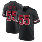 Choea A.Cardinals #55 Dante Stills Player Black Home Game Stitched Jerseys