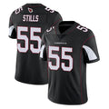 Choea A.Cardinals #55 Dante Stills Player Black Vapor Limited Home Game Stitched Jerseys