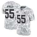 Choea A.Cardinals #55 Dante Stills Player Camo Salute to Service Limited Home Stitched Jerseys