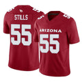 Choea A.Cardinals #55 Dante Stills Player Cardinal Vapor F.U.S.E. Limited Home Game Stitched Jerseys