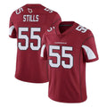 Choea A.Cardinals #55 Dante Stills Player Cardinal Vapor Limited Home Game  Stitched Jerseys