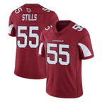 Choea A.Cardinals #55 Dante Stills Player Cardinal Vapor Limited Home Game  Stitched Jerseys