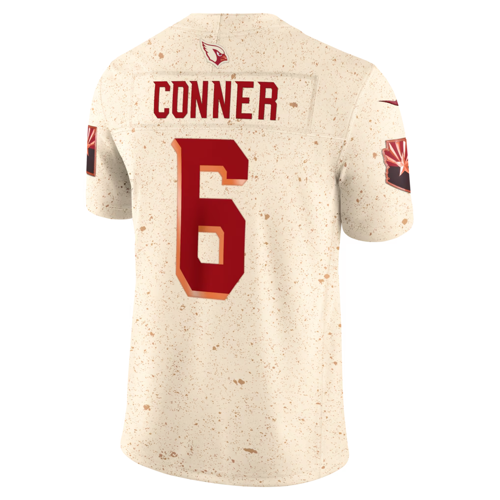 Choea A.Cardinals #6 James Conner Natural 2025 Rivalries Collection Limited Stitched Jerseys