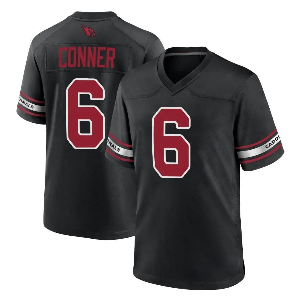 Choea A.Cardinals #6 James Conner Player Black Alternate Game Stitched Jerseys