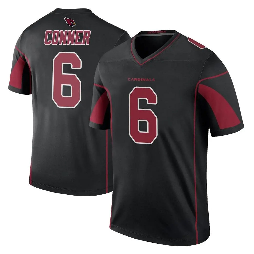 Choea A.Cardinals #6 James Conner Player Black Color Rush Vapor Limited Untouchable Stitched Jerseys