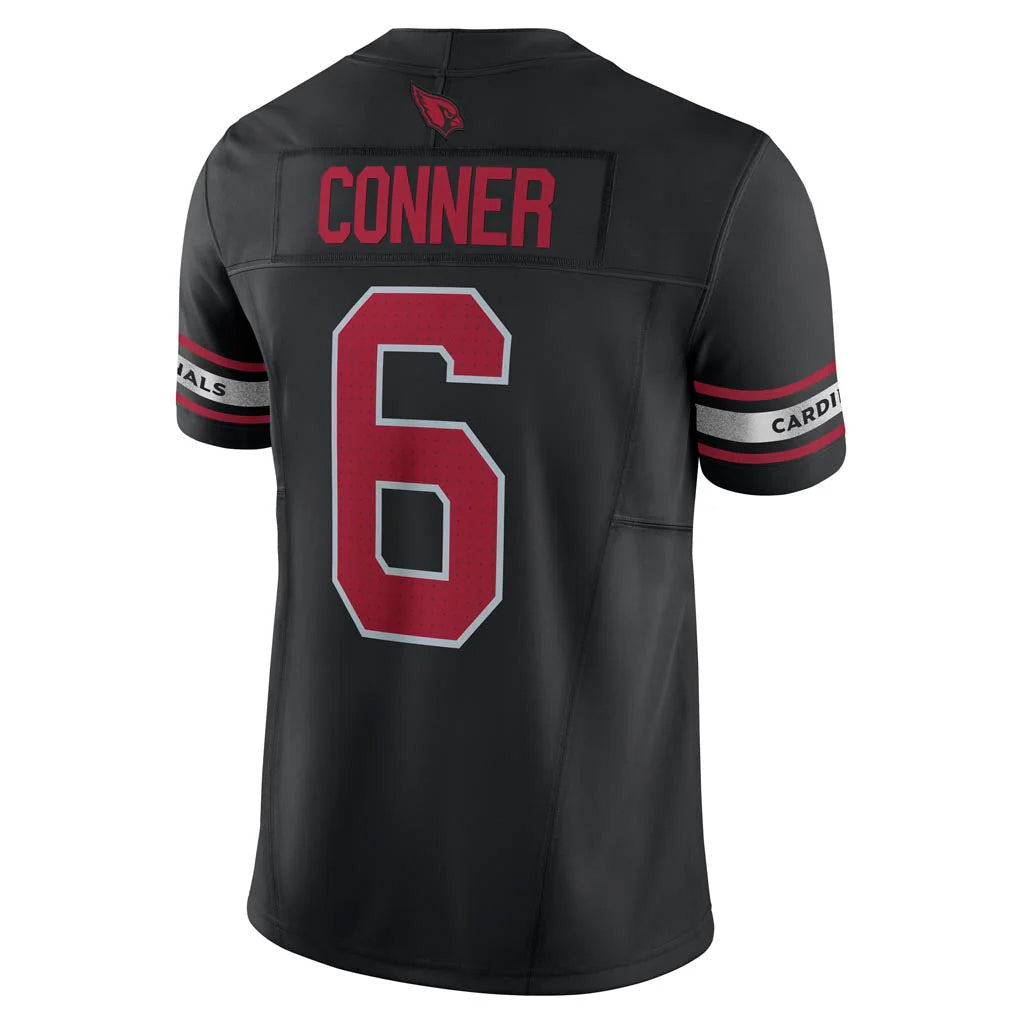 Choea A.Cardinals #6 James Conner Player Black Vapor F.U.S.E. Limited Stitched Jerseys