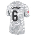 Choea A.Cardinals #6 James Conner Player Camo Salute to Service Limited Home Stitched Jerseys