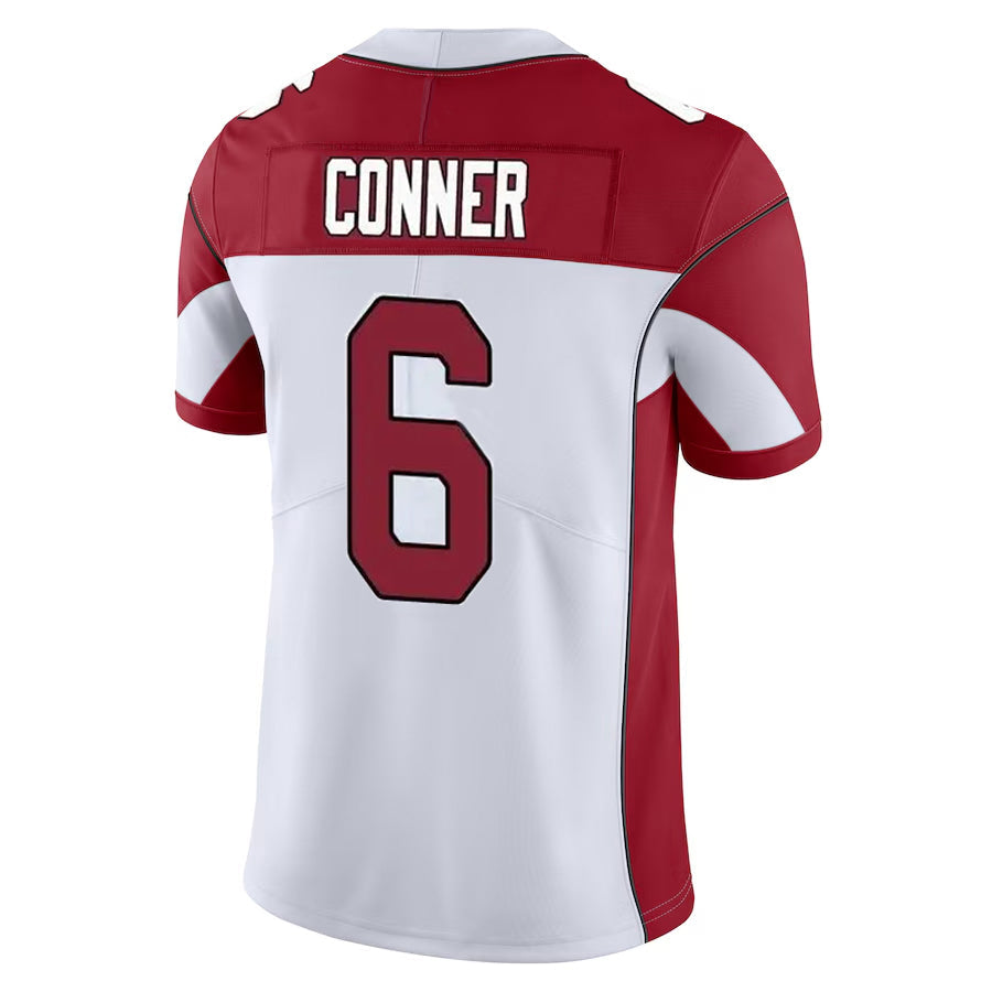 Choea A.Cardinals #6 James Conner Player White Vapor Limited Home Game Stitched Jerseys