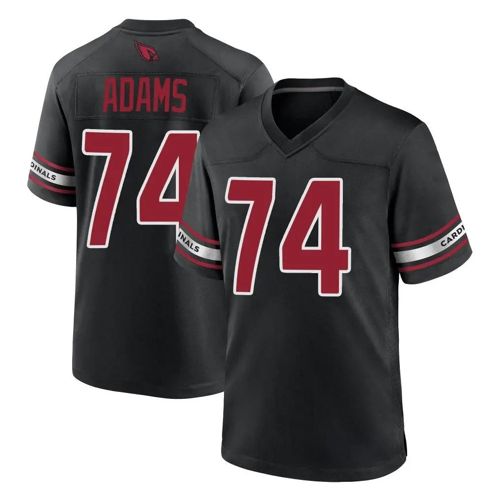 Choea A.Cardinals #74 Isaiah Adams Player Black Alternate Game Stitched Jerseys
