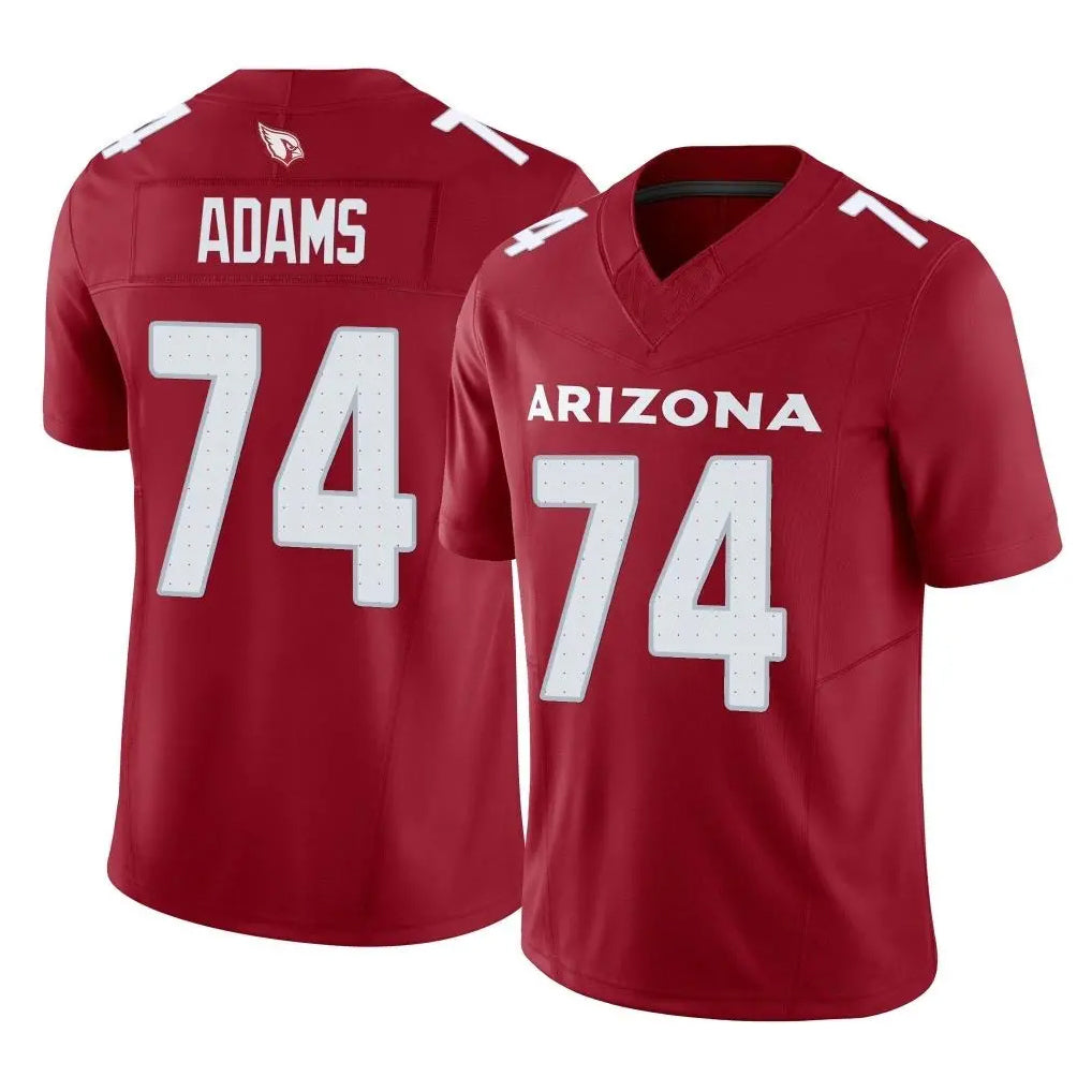 Choea A.Cardinals #74 Isaiah Adams Player Cardinal Vapor F.U.S.E. Limited Home Game Stitched Jerseys