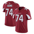 Choea A.Cardinals #74 Isaiah Adams Player Cardinal Vapor Limited Home Game  Stitched Jerseys