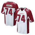 Choea A.Cardinals #74 Isaiah Adams Player White Home Game Stitched Jerseys