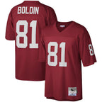 Choea A.Cardinals #81 Anquan Boldin Player Mitchell & Ness Cardinal Legacy Replica Stitched Jerseys
