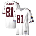 Choea A.Cardinals #81 Anquan Boldin Player Mitchell & Ness White Legacy Replica Stitched Jerseys