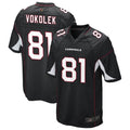 Choea A.Cardinals #81 Travis Vokolek Player Black Game Stitched Jerseys
