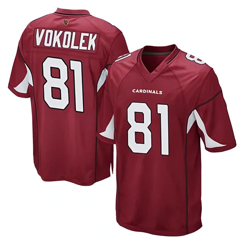 Choea A.Cardinals #81 Travis Vokolek Player Cardinal Game Stitched Jerseys