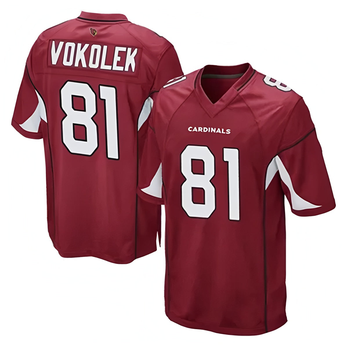 Choea A.Cardinals #81 Travis Vokolek Player Cardinal Game Stitched Jerseys