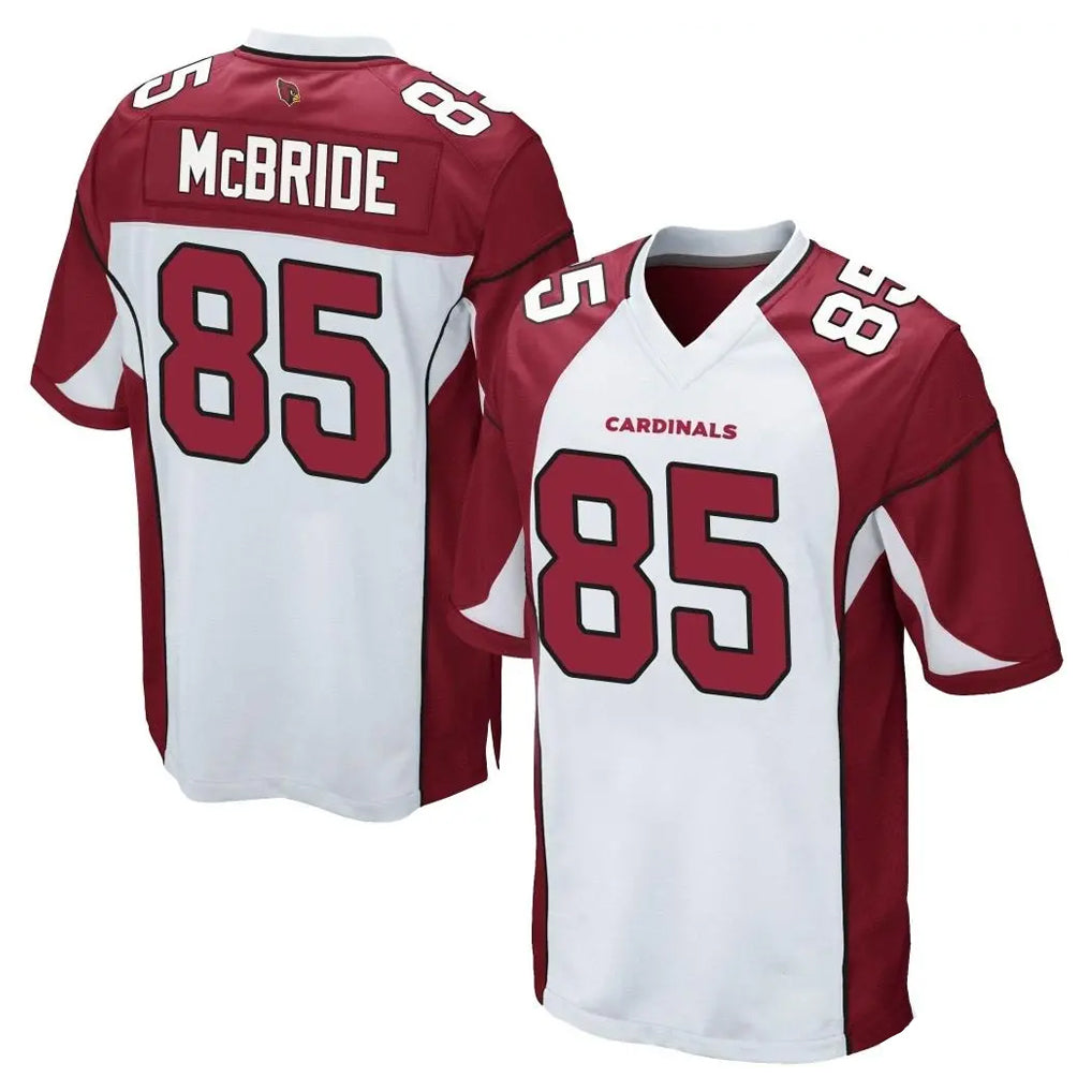 Choea A.Cardinals #85 Trey McBride Player White Cardinal Home Game Stitched Jerseys