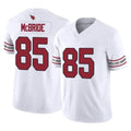 Choea A.Cardinals #85 Trey McBride Player White Vapor F.U.S.E. Limited Home Game Stitched Jerseys