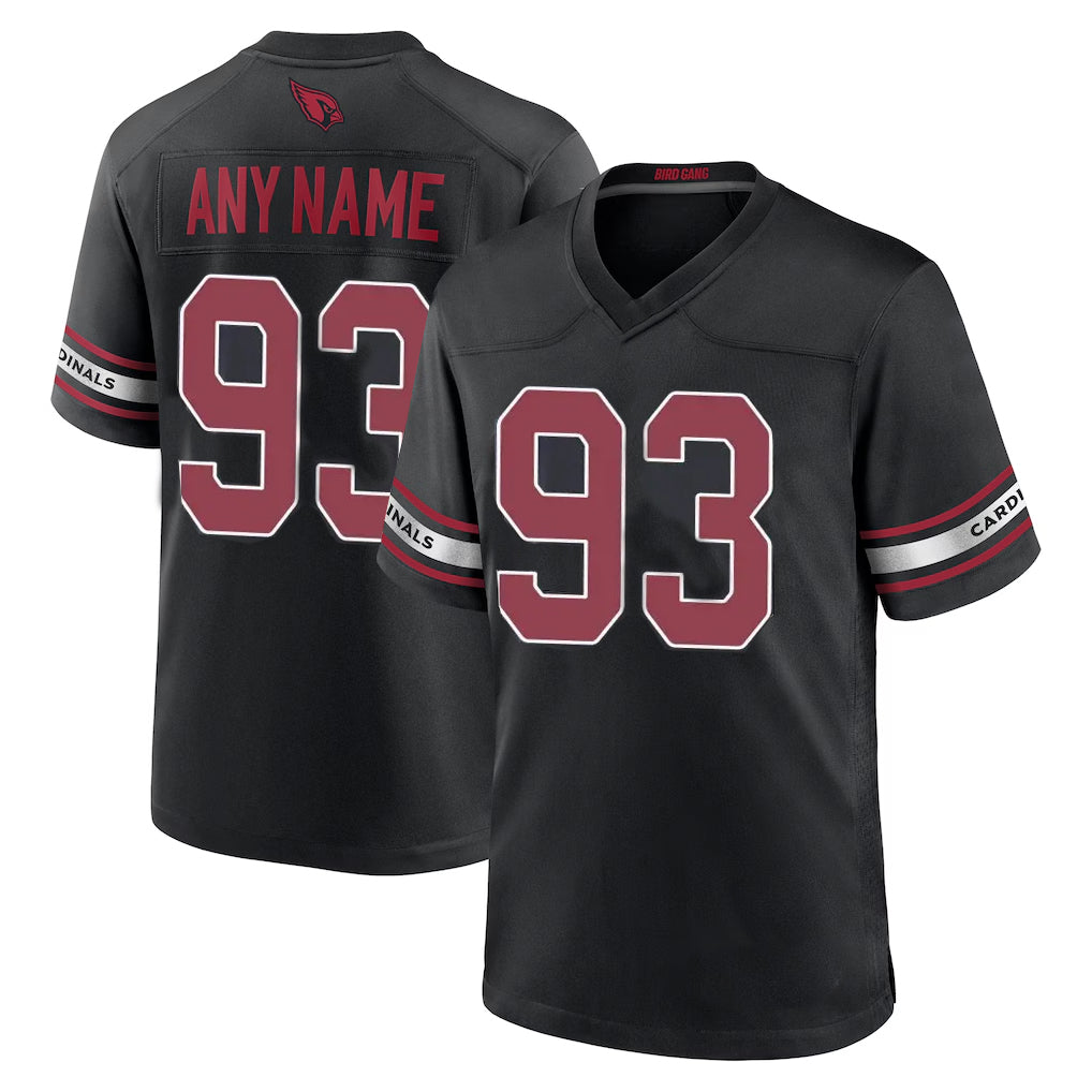 Choea A.Cardinals #93 Calais Campbell Player Black Alternate Game Stitched Jerseys