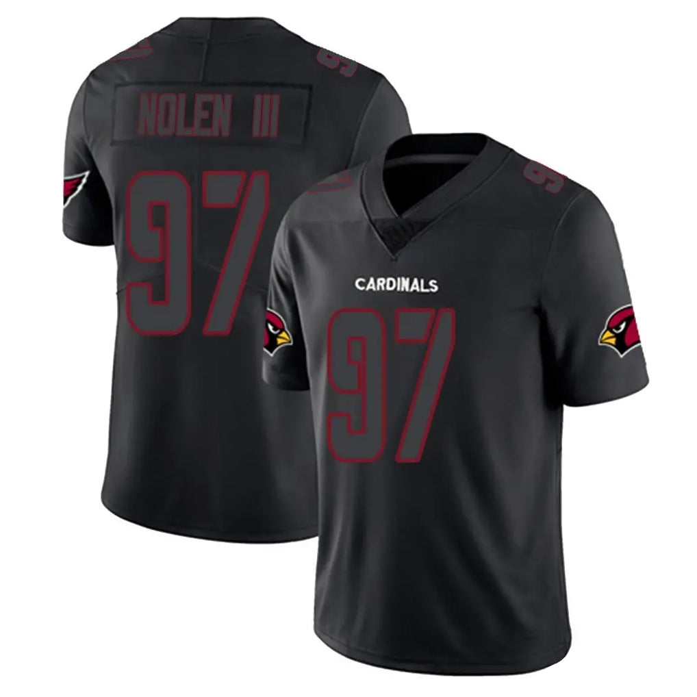 Choea A.Cardinals #97 Walter Nolen III Player Black Impact Limited Home Game Stitched Jerseys