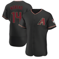 Choea A.Diamondbacks #14 Gabriel Moreno Player Black Authentic Alternate Stitched Jerseys