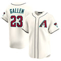 Choea A.Diamondbacks #23 Zac Gallen Player Cream Game Limited Stitched Jerseys