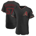 Choea A.Diamondbacks #57 Eduardo Rodriguez Player Black Alternate Stitched Jersey