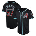 Choea A.Diamondbacks #57 Eduardo Rodriguez Player Black Limited Alternate Stitched Jersey