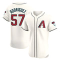 Choea A.Diamondbacks #57 Eduardo Rodriguez Player Cream Elite Home Stitched Jersey