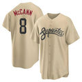 Choea A.Diamondbacks #8 James McCann Player Gold Replica 2026 City Connect Cool Stitched Jersey