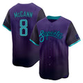 Choea A.Diamondbacks #8 James McCann Player Purple Limited 2026 City Connect Stitched Jersey