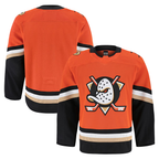 Choea A.Ducks Orange Home Authentic Pro Jerseys