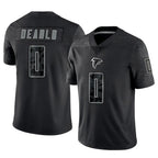 Choea A.Falcons #0 Divine Deablo Player Black RFLCTV Limited Game Stitched Jerseys