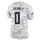 Choea A.Falcons #0 Divine Deablo Player Camo Salute to Service Limited Stitched Jerseys