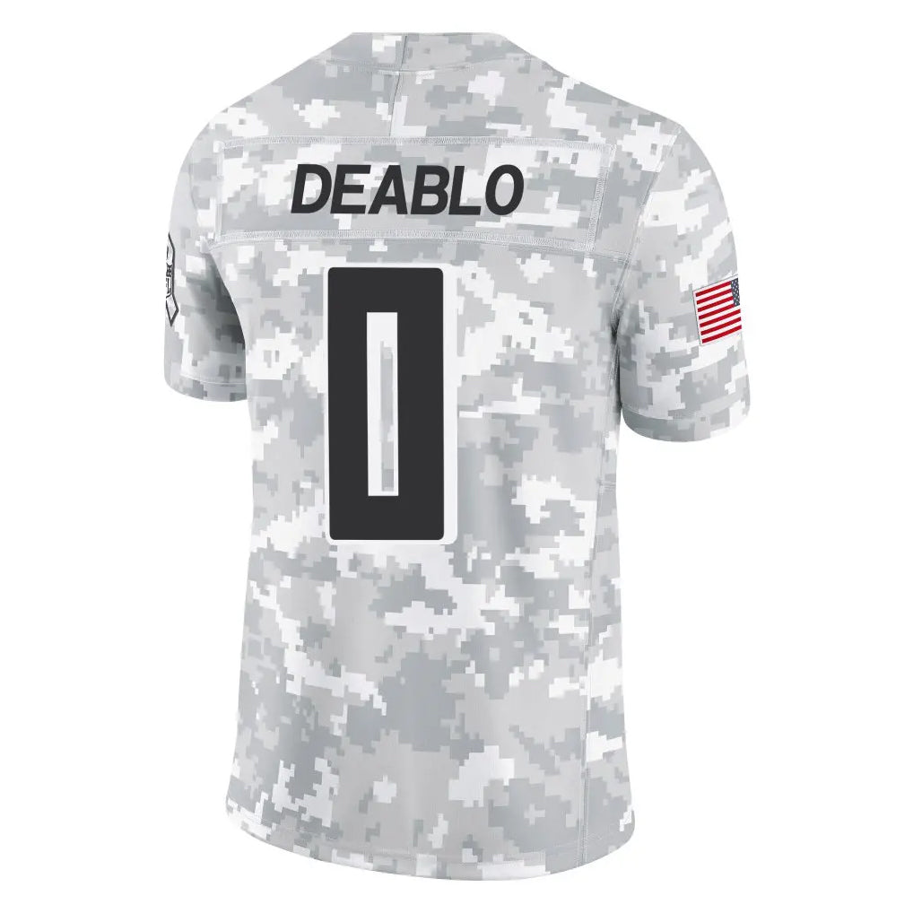 Choea A.Falcons #0 Divine Deablo Player Camo Salute to Service Limited Stitched Jerseys