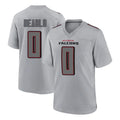 Choea A.Falcons #0 Divine Deablo Player Gray Fashion Home Game Stitched Jerseys