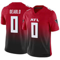 Choea A.Falcons #0 Divine Deablo Player Red Vapor F.U.S.E. Limited Home Game Stitched Jerseys