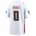 Choea A.Falcons #0 Divine Deablo Player White Home Game Stitched Jerseys