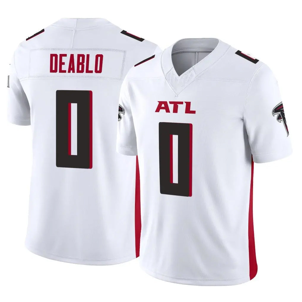 Choea A.Falcons #0 Divine Deablo Player White Vapor F.U.S.E. Limited Home Game Stitched Jerseys