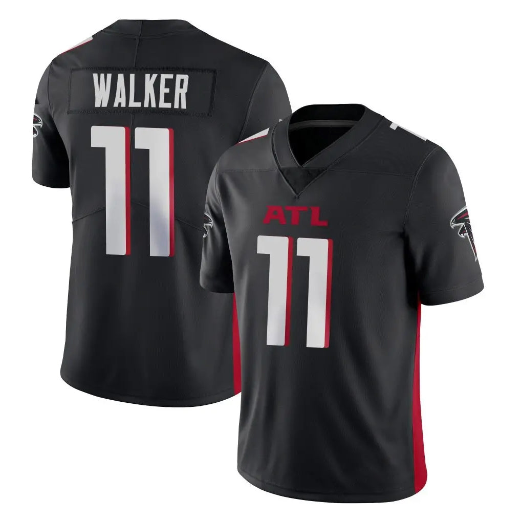 Choea A.Falcons #11 Jalon Walker Player Black Vapor Untouchable Limited Home Game Stitched Jerseys