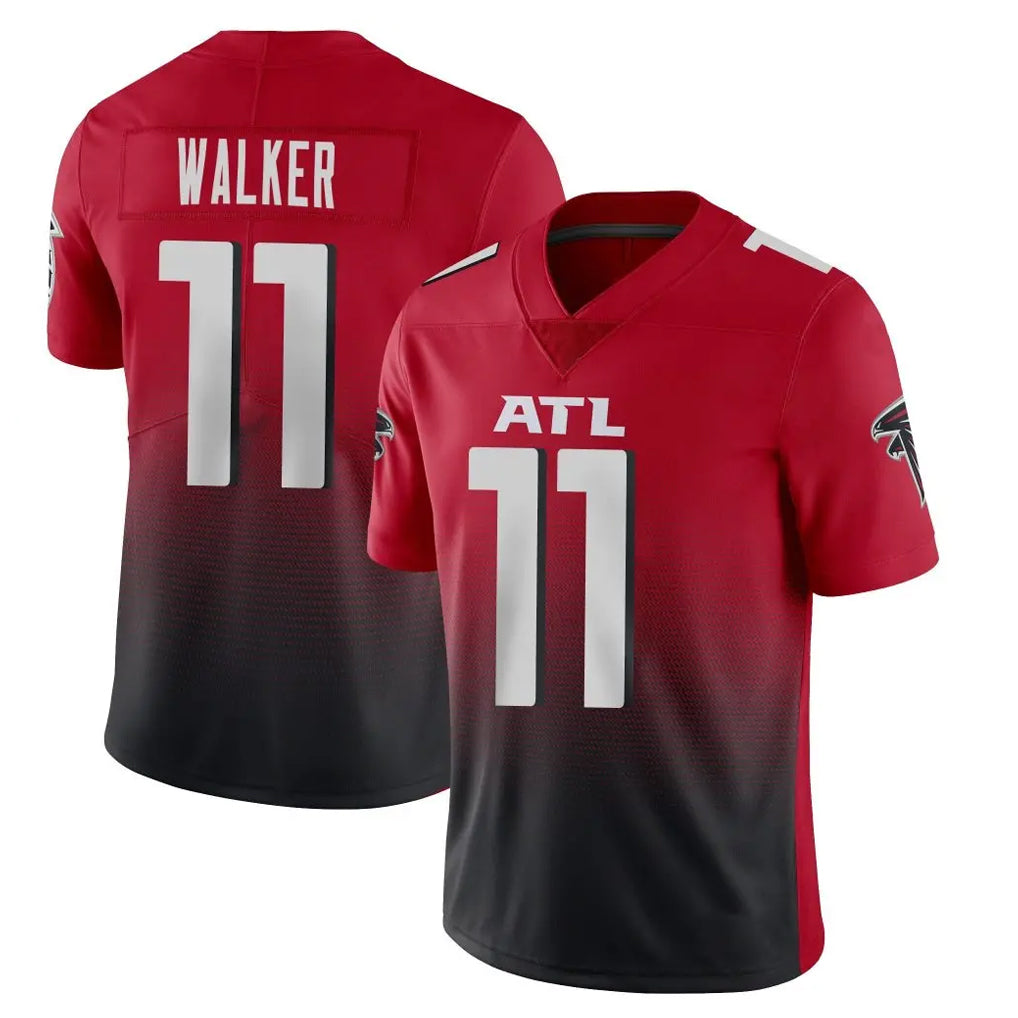 Choea A.Falcons #11 Jalon Walker Player Red Vapor Untouchable Limited Home Game Stitched Jerseys